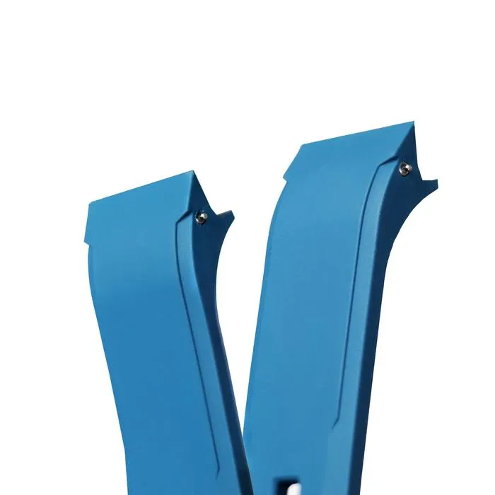 BOLDR Blue Druber Rubber Strap 22mm