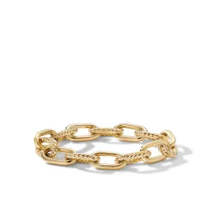 DY Madison® Chain Bracelet in 18K Yellow Gold, Size Medium