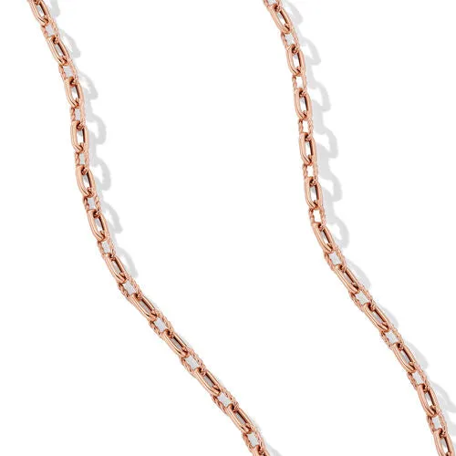 DY Madison Chain Necklace in 18K Rose Gold, 18"