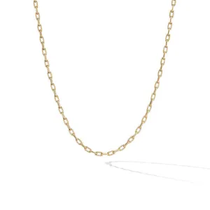 DY Madison Chain Necklace in 18K Yellow Gold, 24"