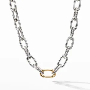 DY Madison® Medium Necklace with 18K Gold, 11mm, 18.5" Length