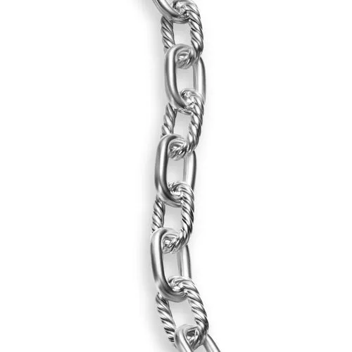 DY Madison Toggle Chain Bracelet in Sterling Silver, Size Small