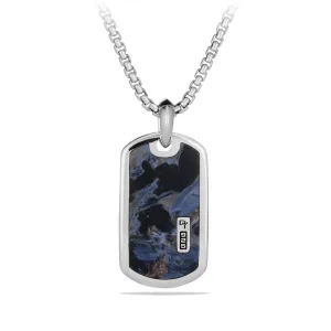 Exotic Stone Tag with Pietersite