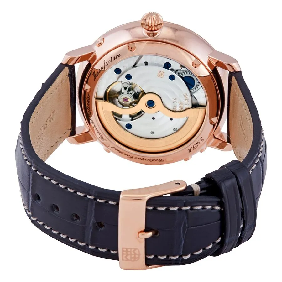 Frederique Constant Slimline Perpetual Calendar Manufacture Automatic Grey Dial Men's Watch FC-775G4S4