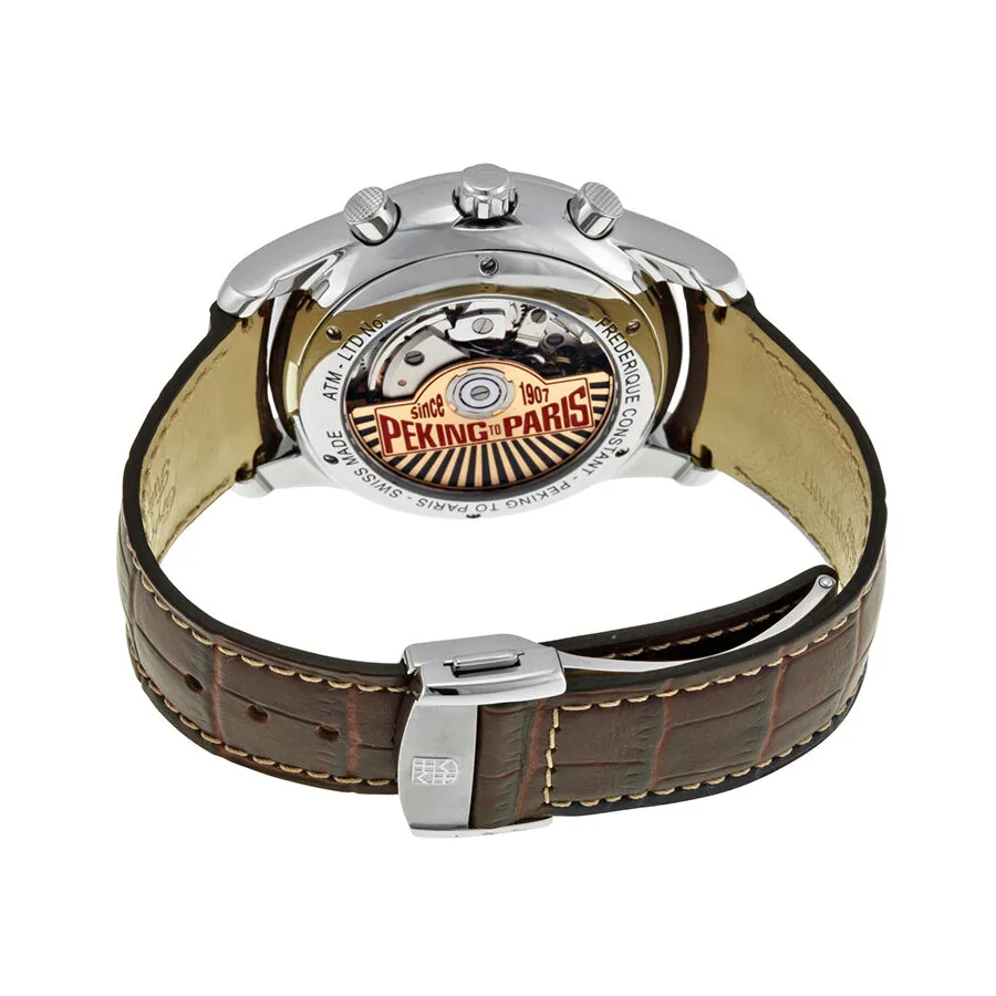 Frederique Constant Vintage Rally Chronograph Automatic Silver Dial Men's Watch FC-396V6B6