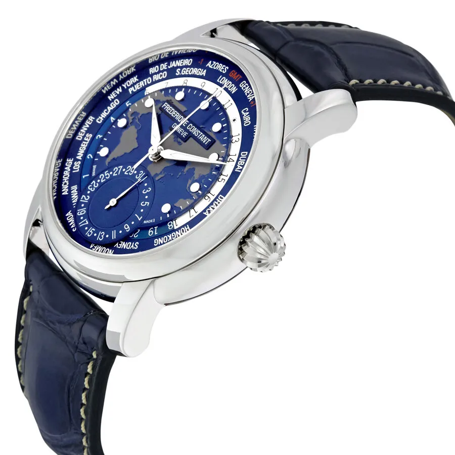 Frederique Constant Worldtimer Automatic Men's Watch FC-718NWM4H6