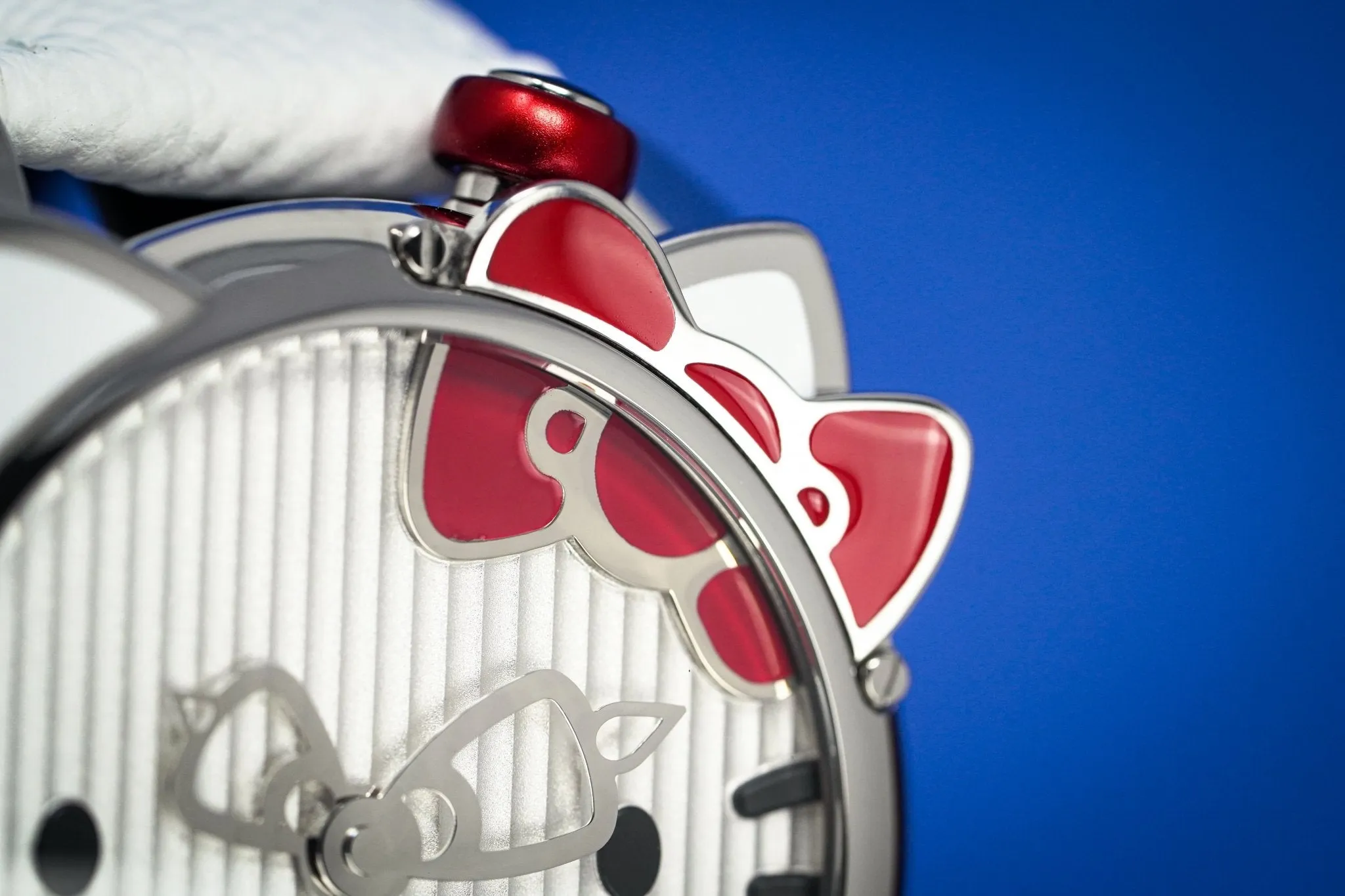 GaGà Milano Watch Hello Kitty 40mm Steel White