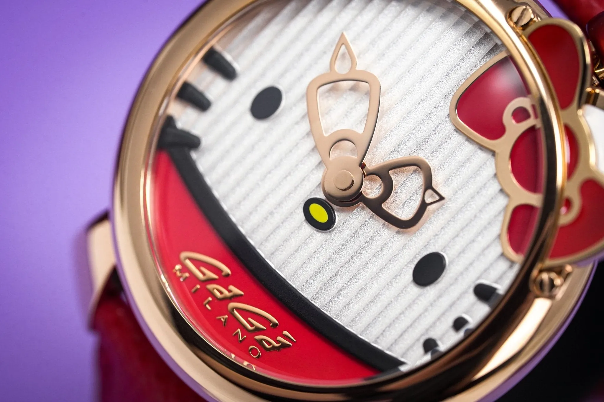 GaGà Milano Watch Hello Kitty Rose Gold