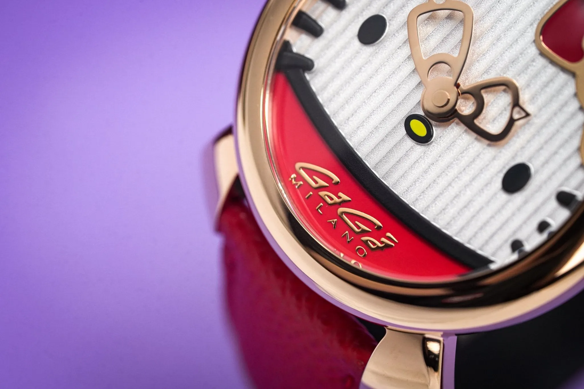 GaGà Milano Watch Hello Kitty Rose Gold