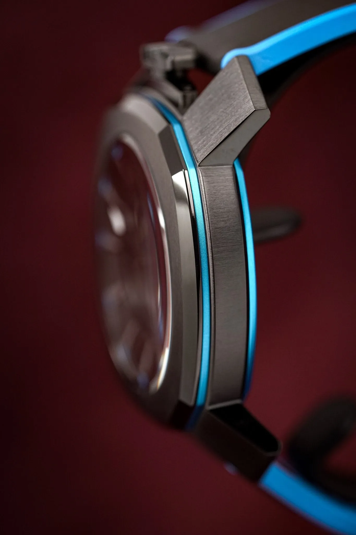 Gaga Milano Watch Frame_One Black PVD 7052.02