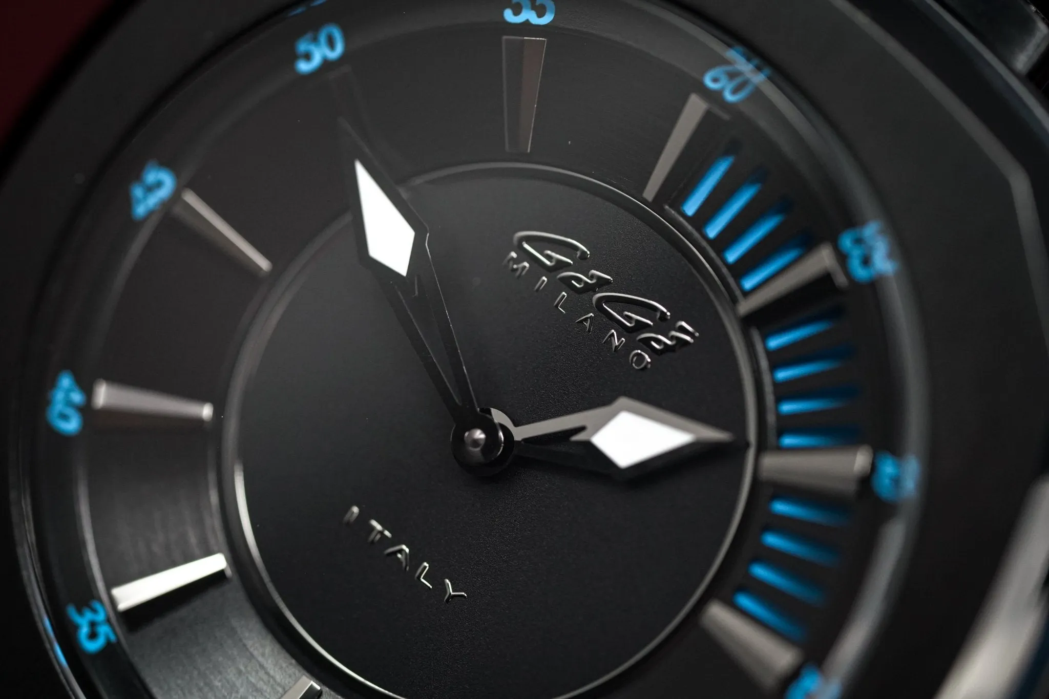 Gaga Milano Watch Frame_One Black PVD 7052.02