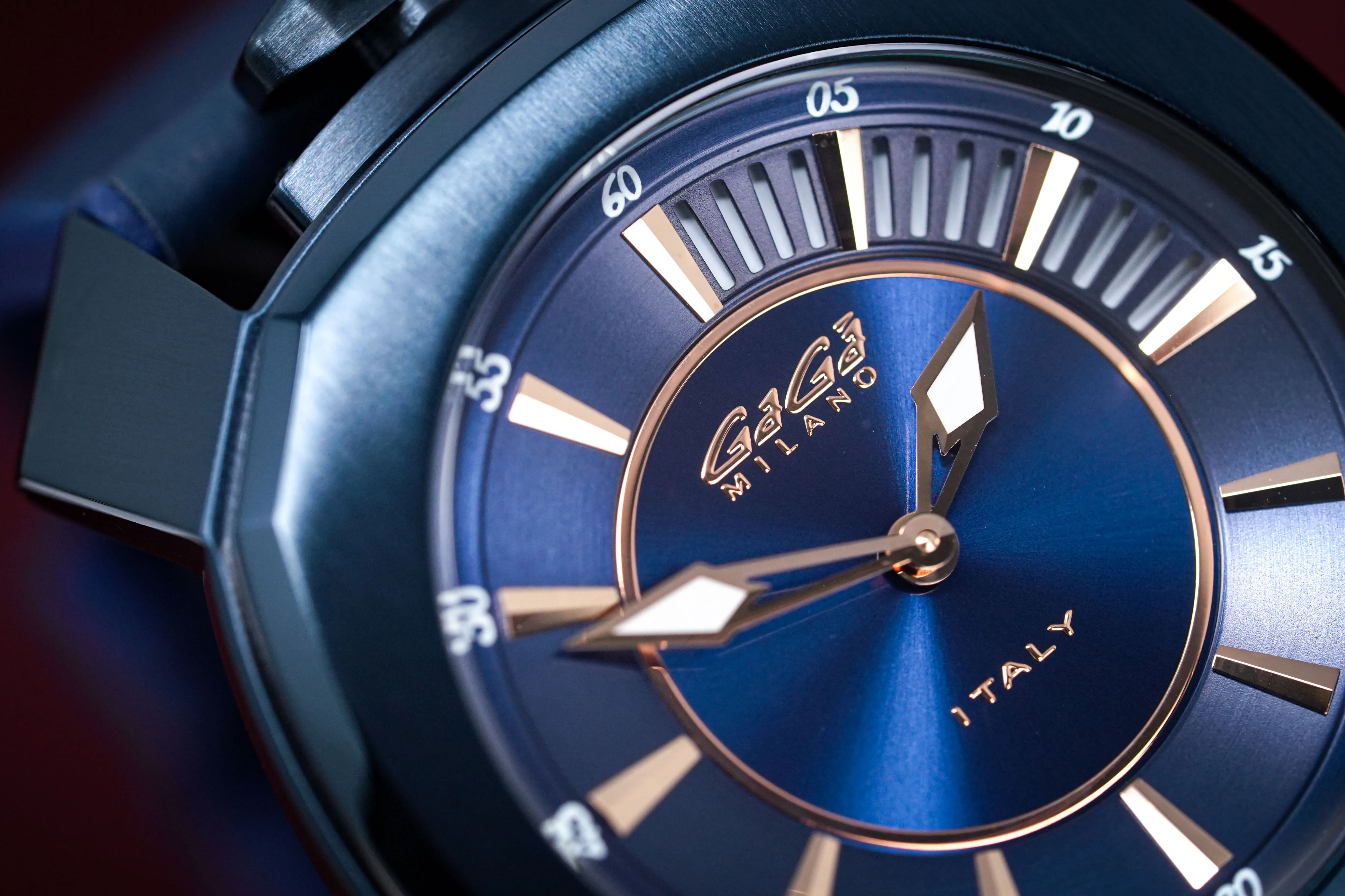 Gaga Milano Watch Frame_One Blue 7053.01