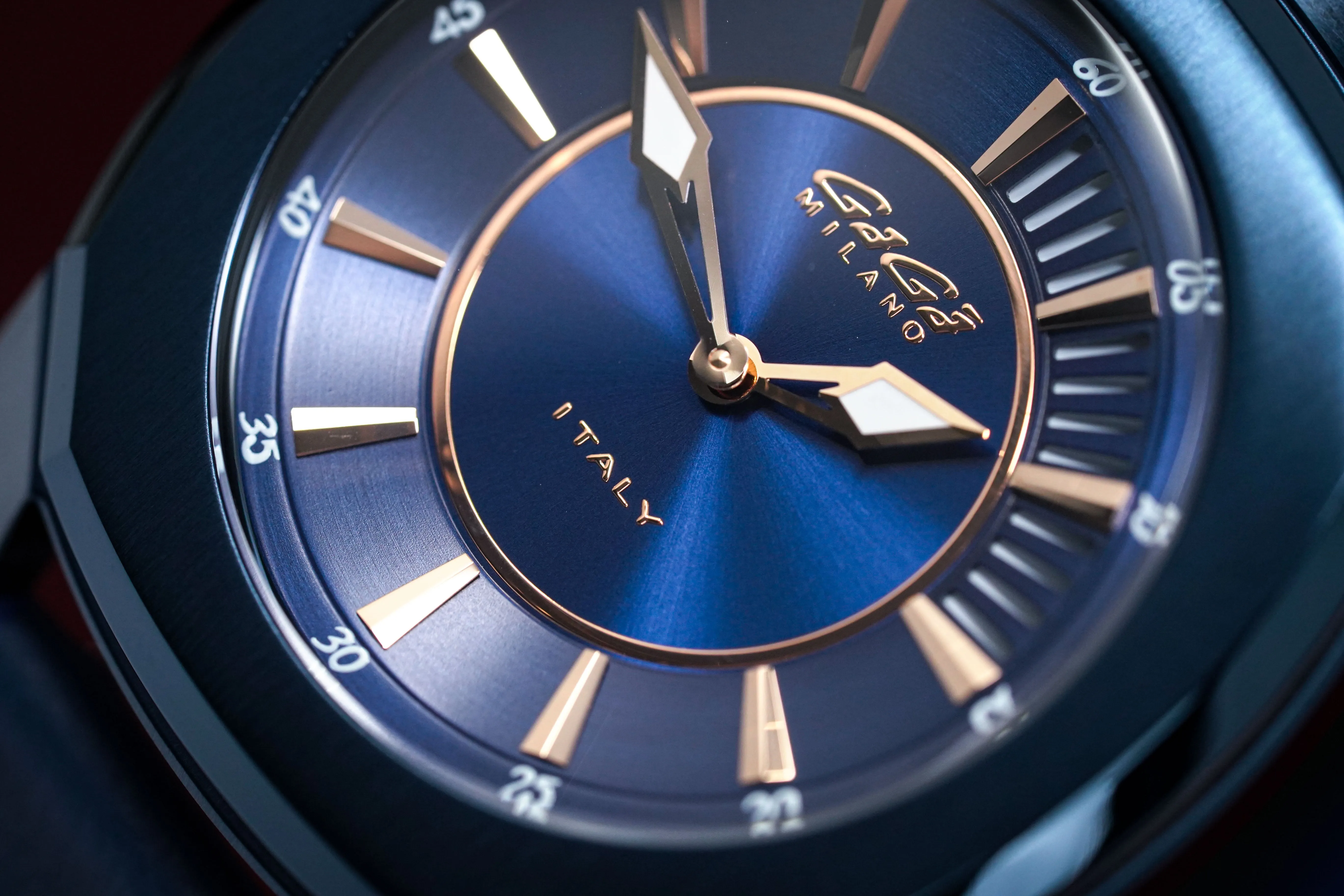 Gaga Milano Watch Frame_One Blue 7053.01