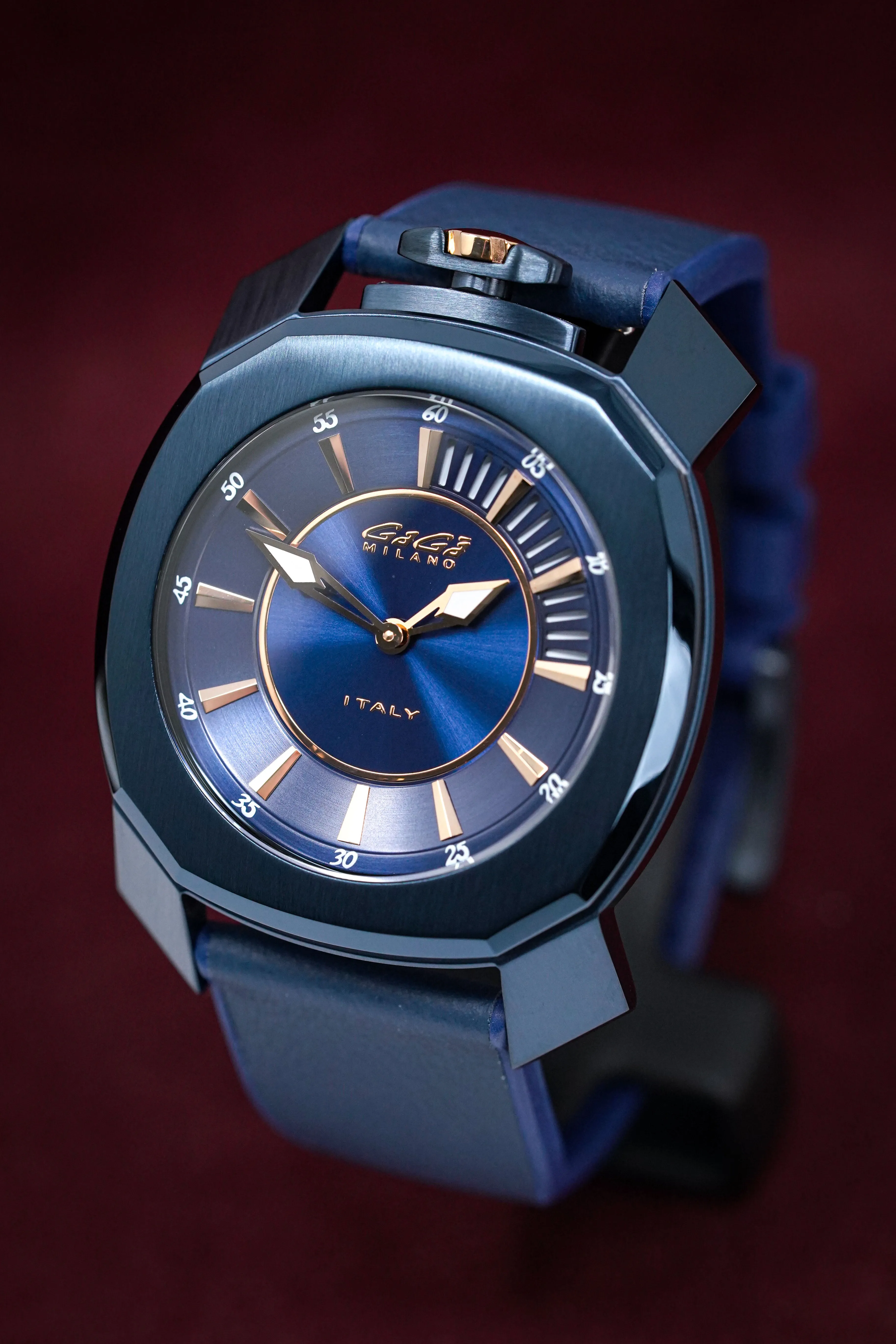 Gaga Milano Watch Frame_One Blue 7053.01