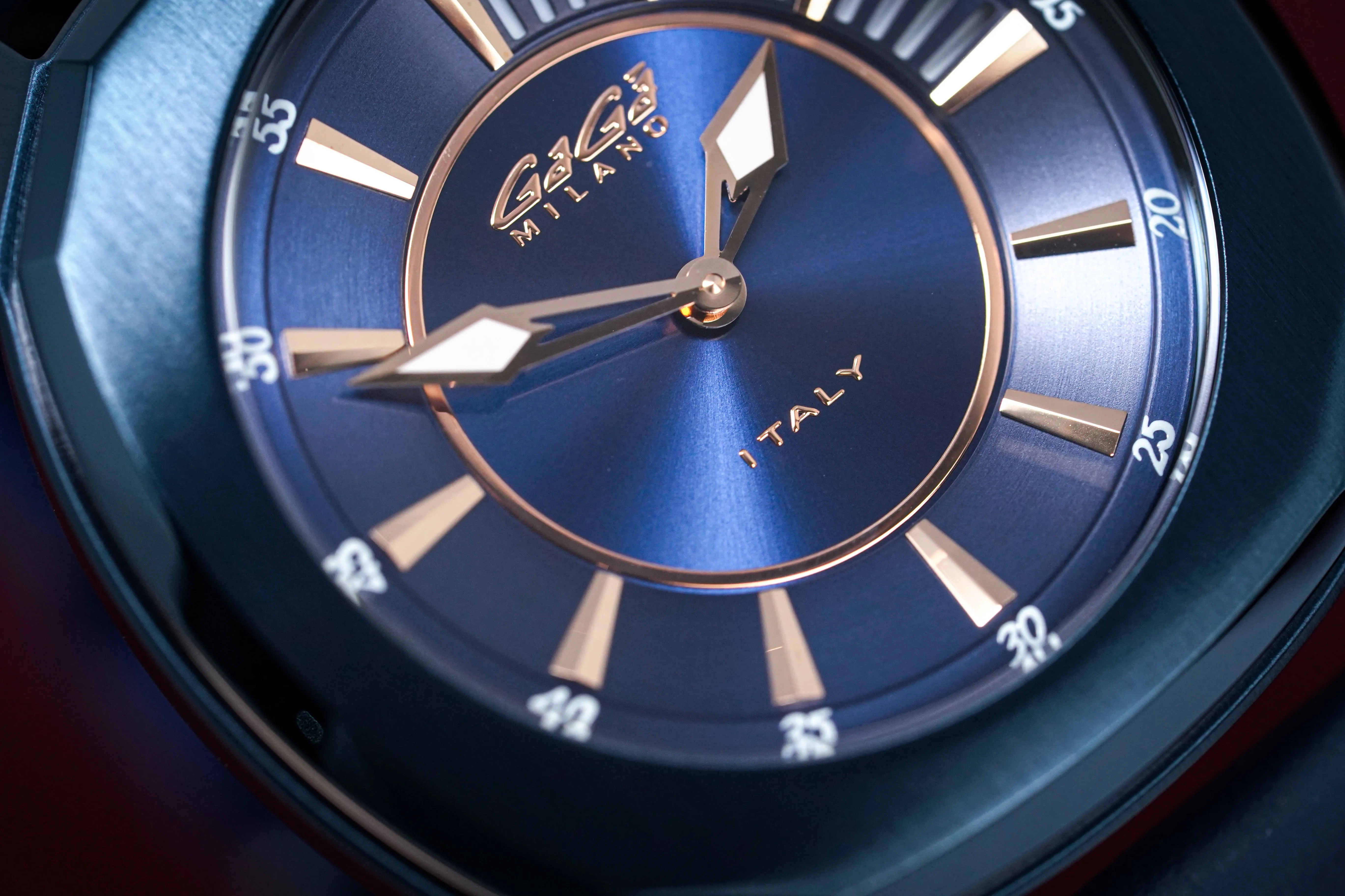 Gaga Milano Watch Frame_One Blue 7053.01