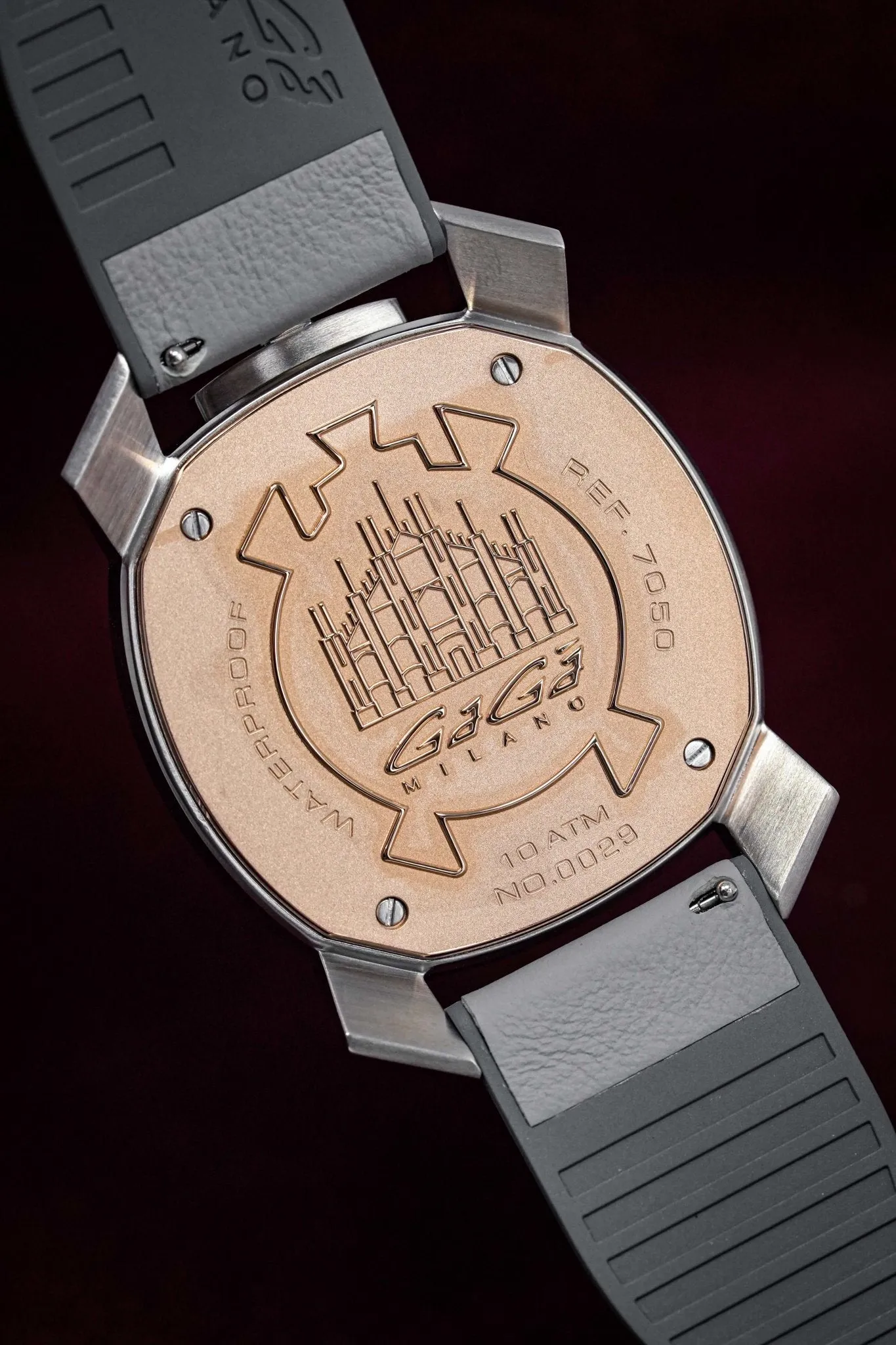 Gaga Milano Watch Frame_One Silver 7050.01