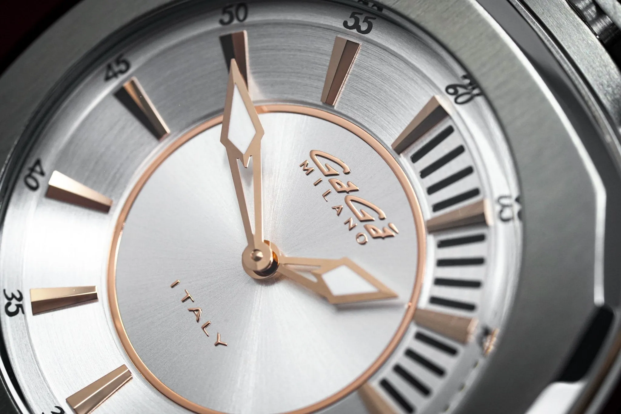 Gaga Milano Watch Frame_One Silver 7050.01
