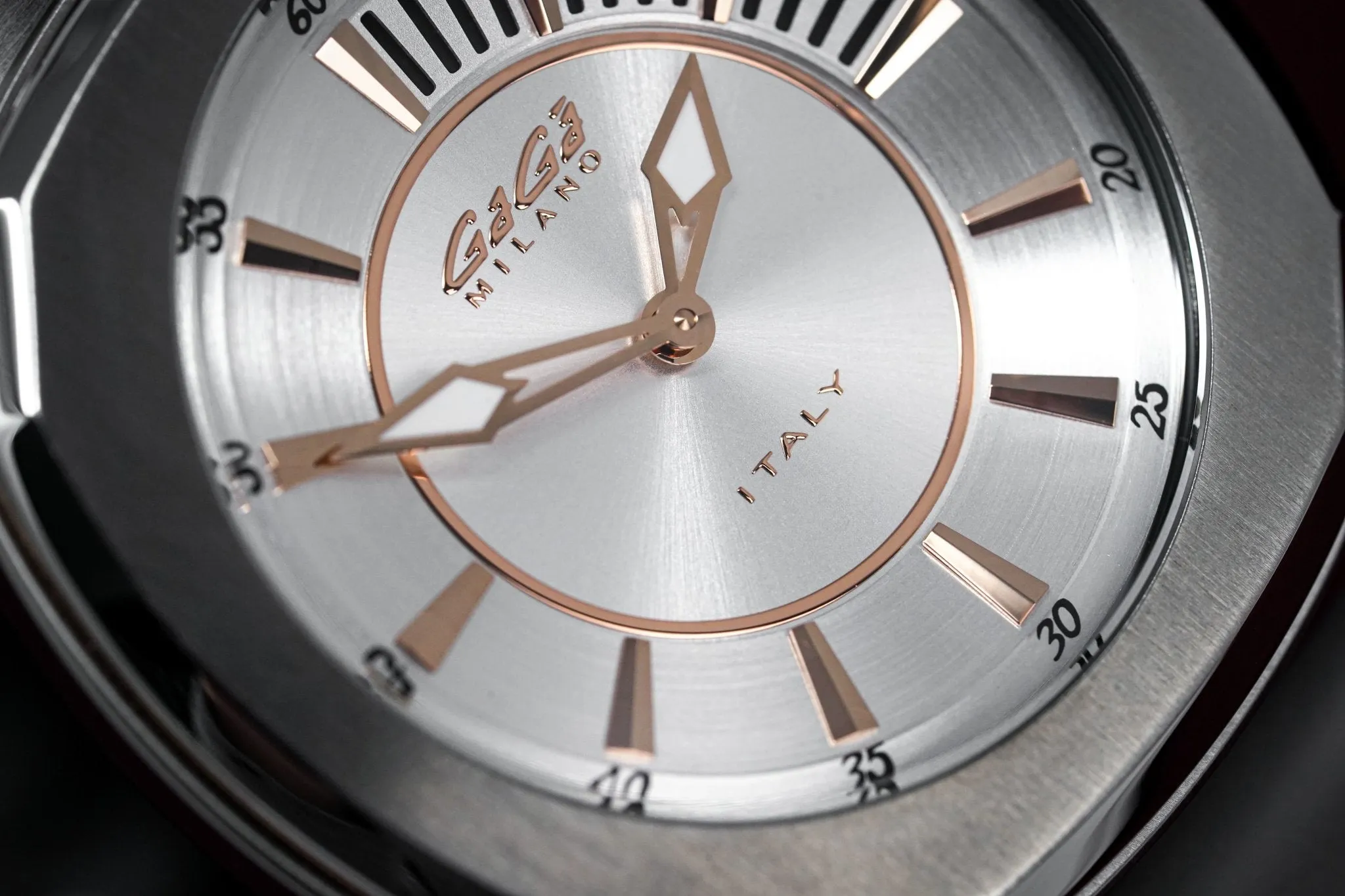 Gaga Milano Watch Frame_One Silver 7050.01
