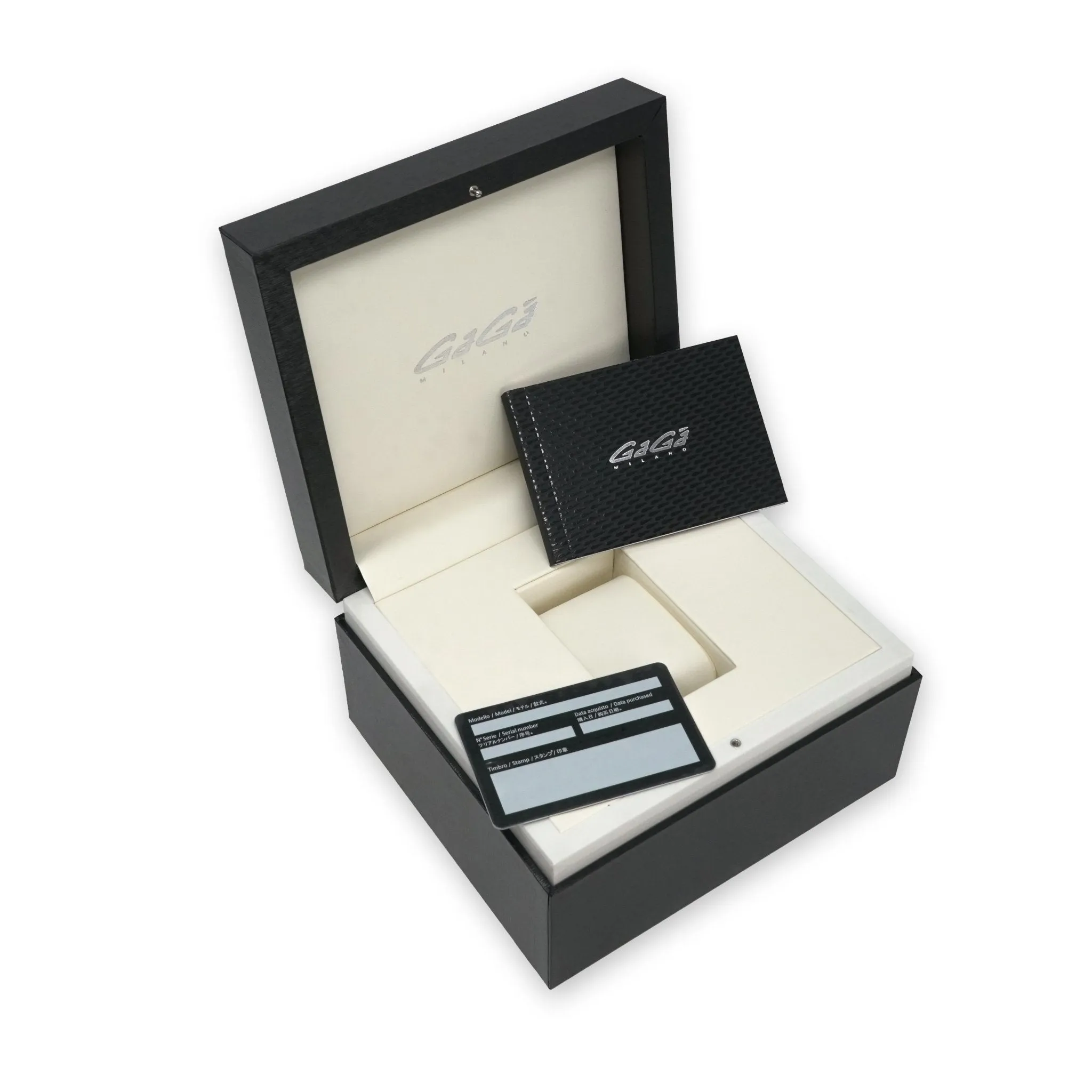 Gaga Milano Watch Frame_One Silver 7050.01