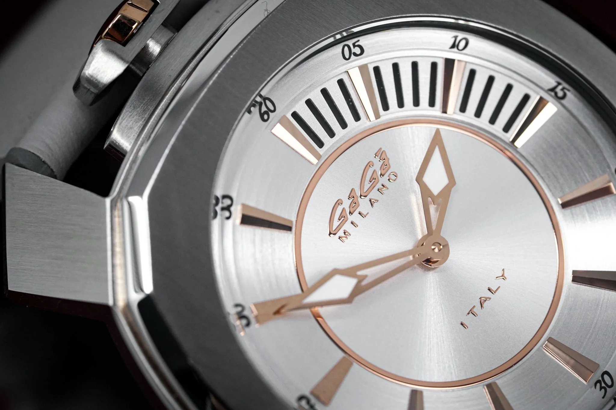 Gaga Milano Watch Frame_One Silver 7050.01