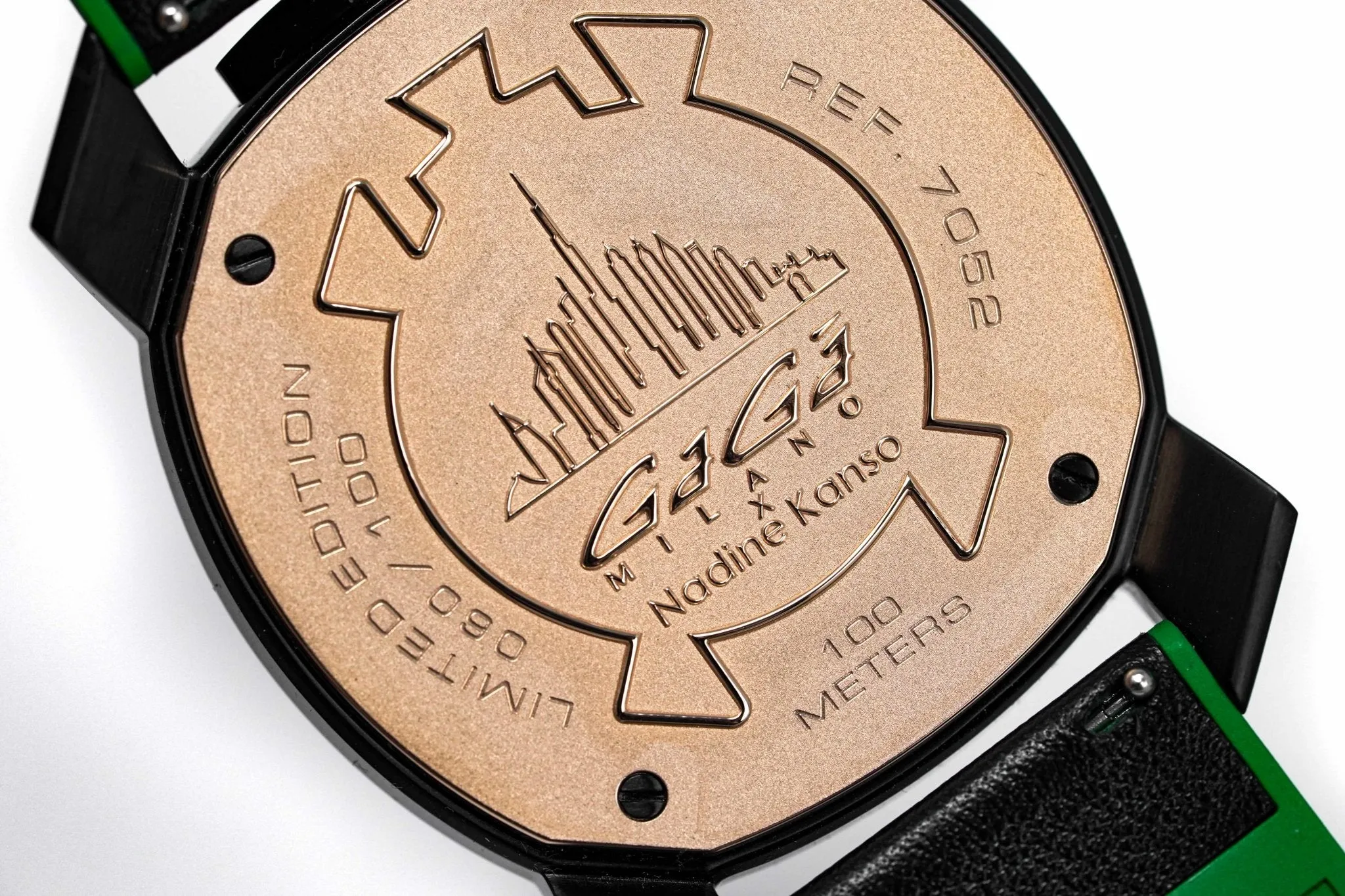 Gaga Milano Watch Frame_One x Nadine Kanso Limited Edition 7052.AR01