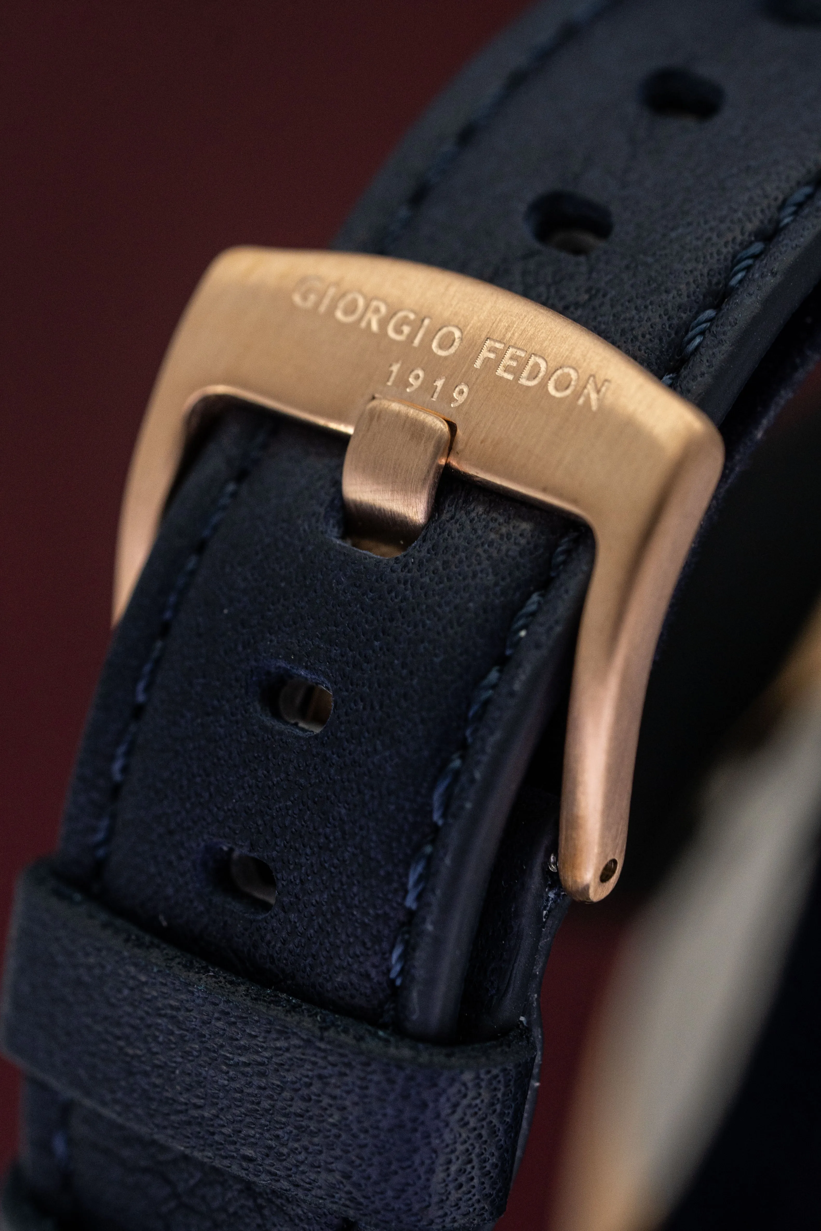 Giorgio Fedon Legend Blue IP Rose Gold GFCN006