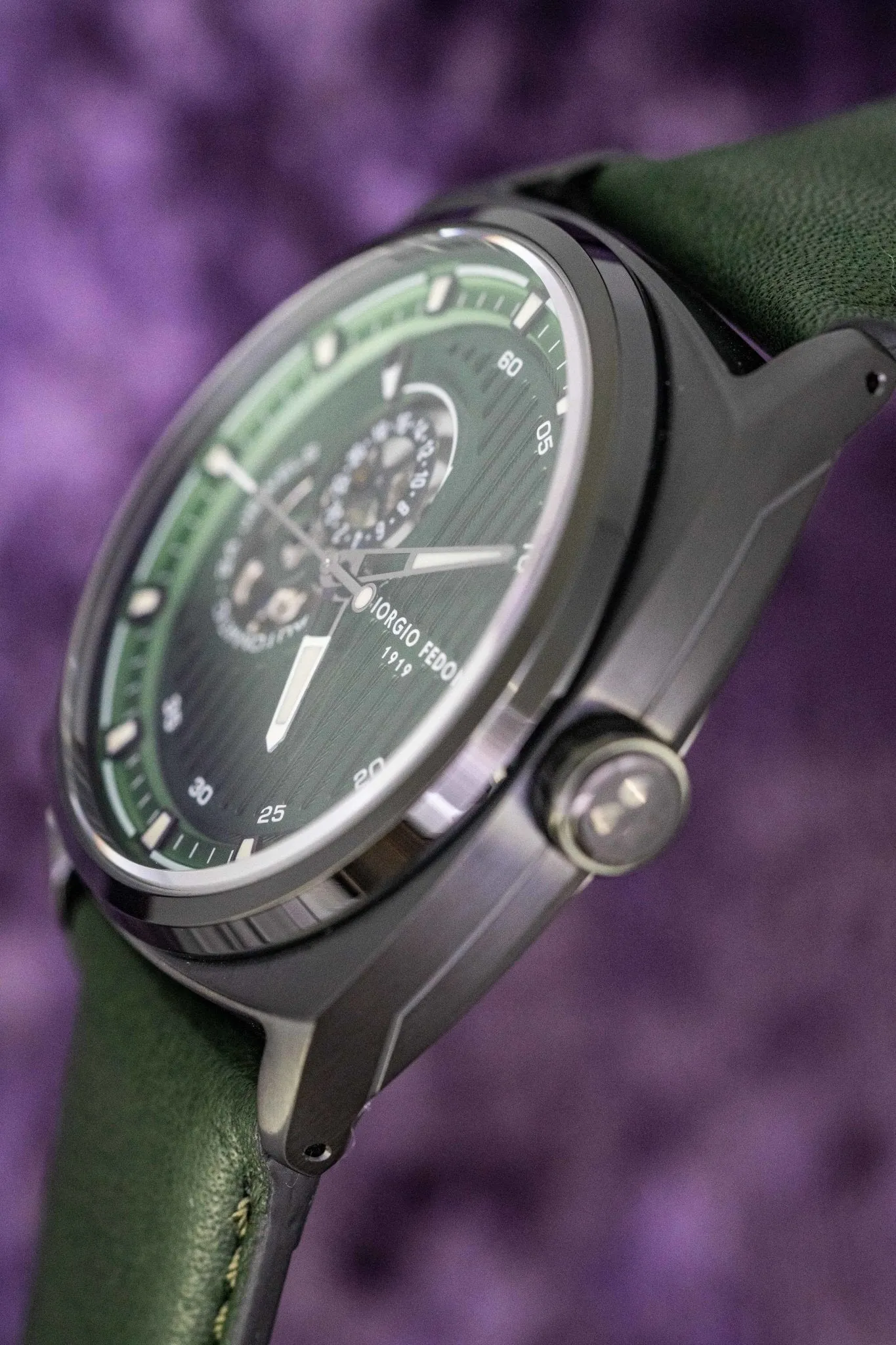 Giorgio Fedon Legend Green Black PVD GFCN004