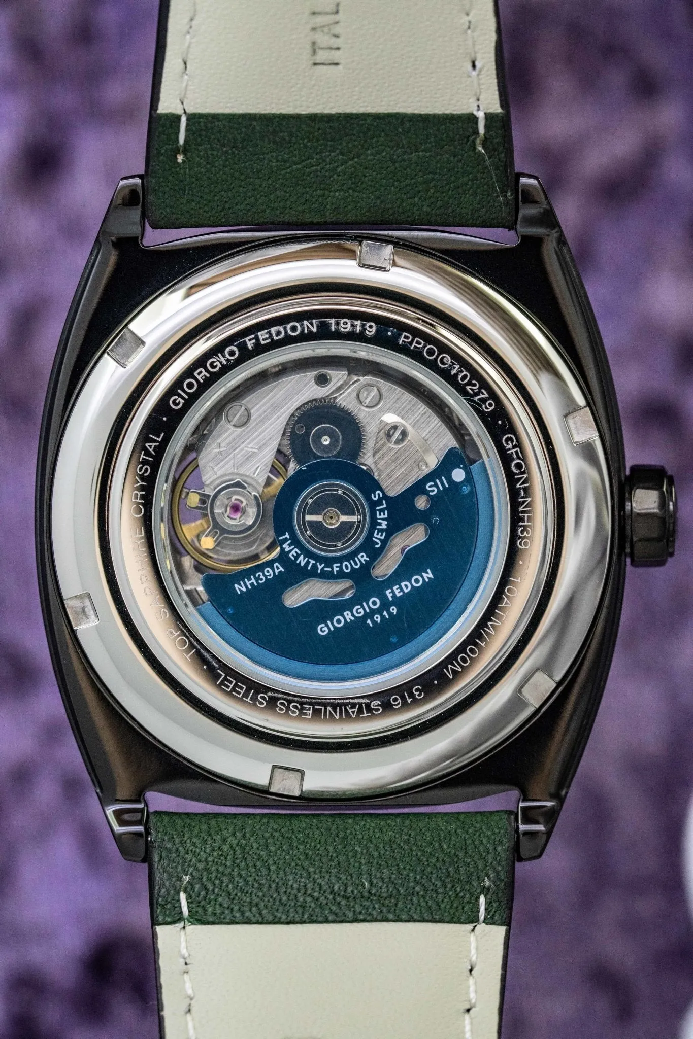 Giorgio Fedon Legend Green Black PVD GFCN004