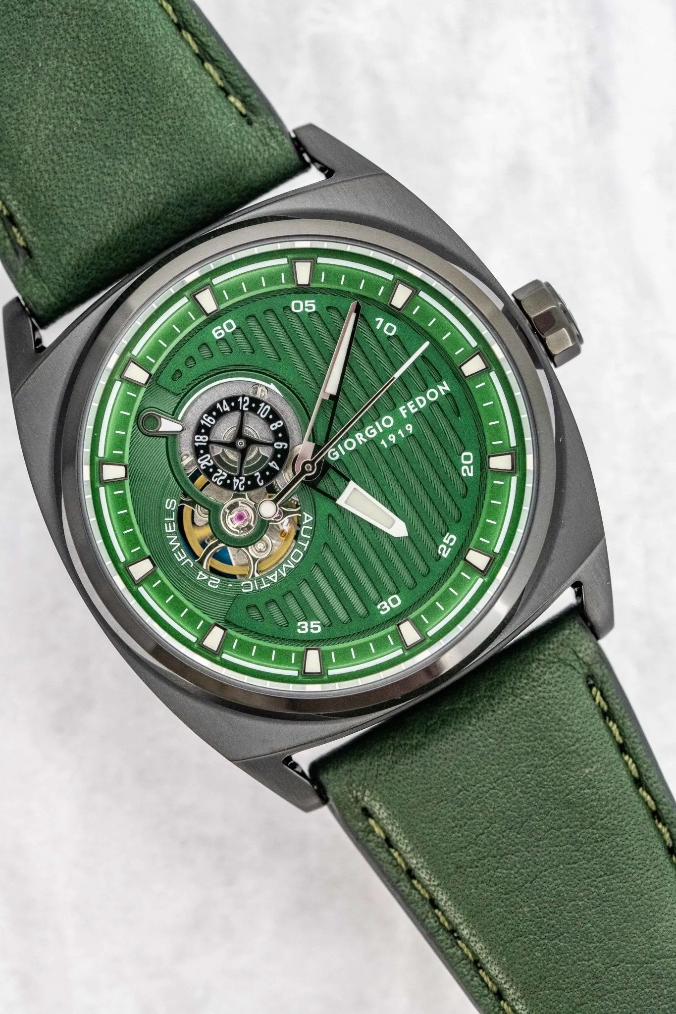 Giorgio Fedon Legend Green Black PVD GFCN004