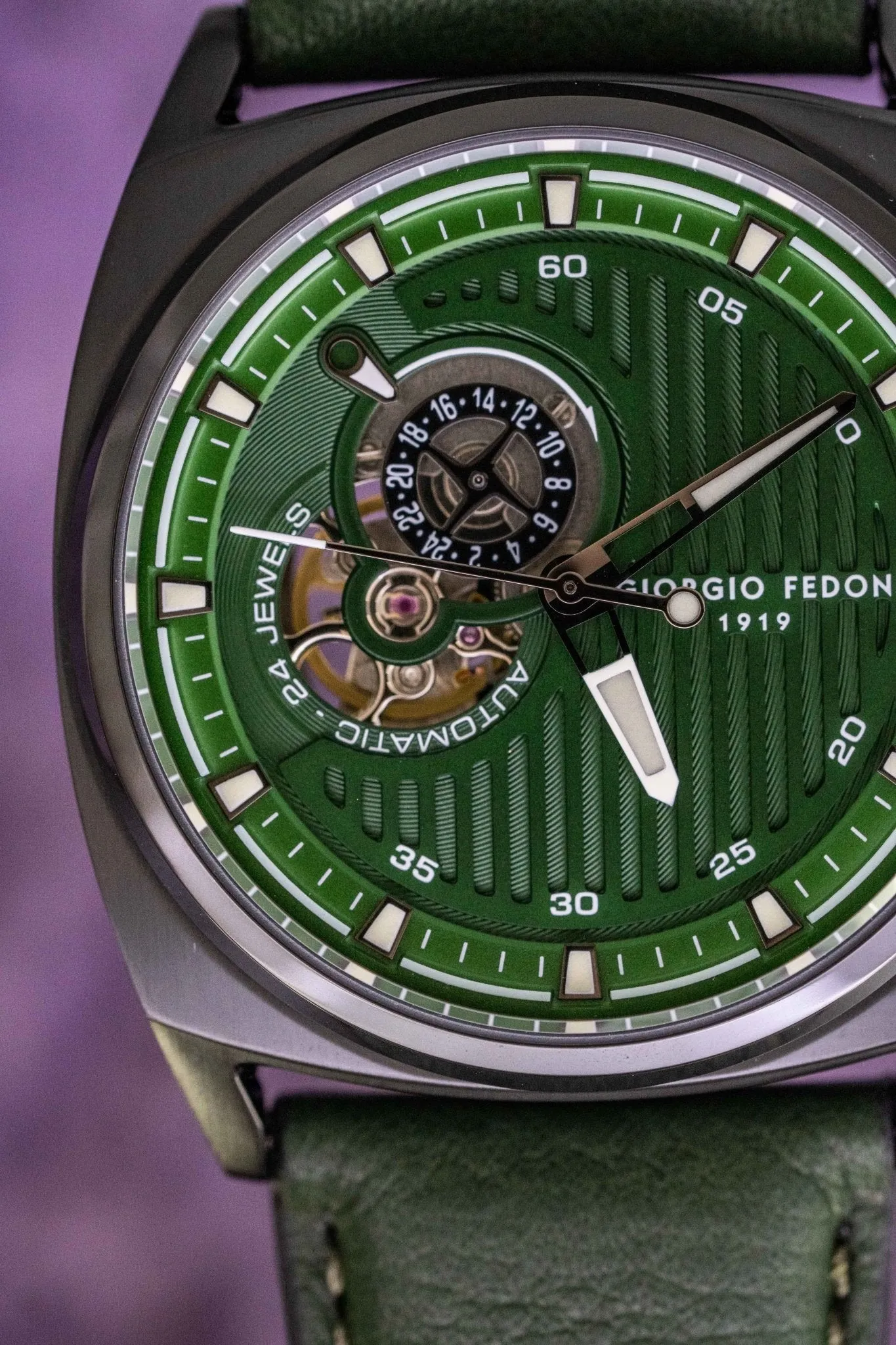 Giorgio Fedon Legend Green Black PVD GFCN004