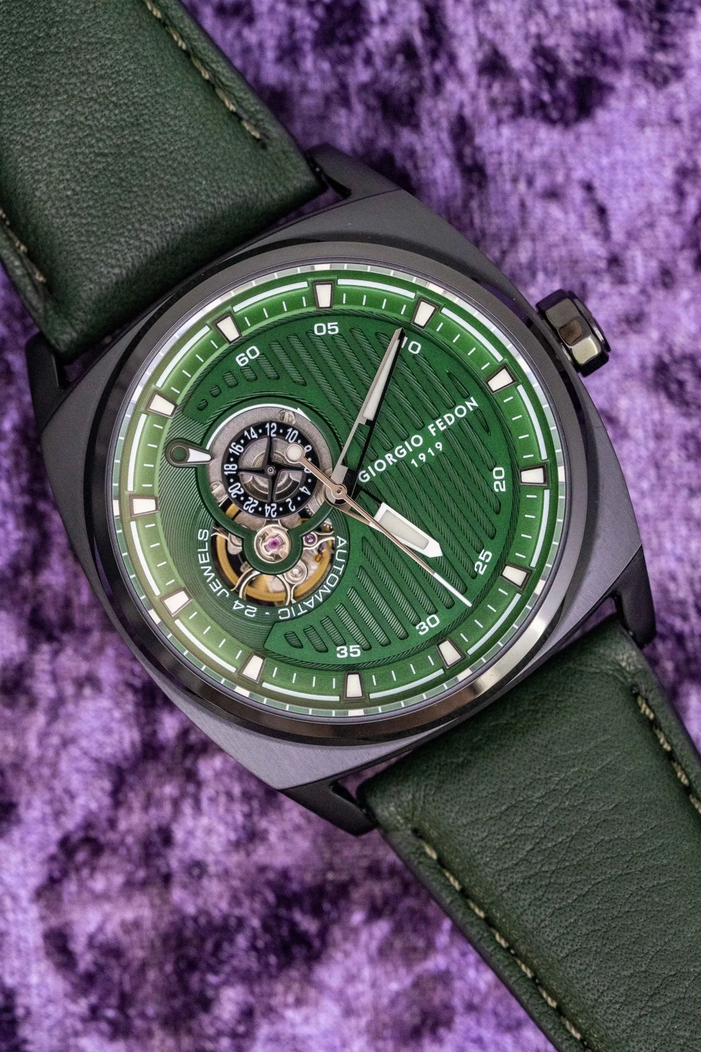 Giorgio Fedon Legend Green Black PVD GFCN004
