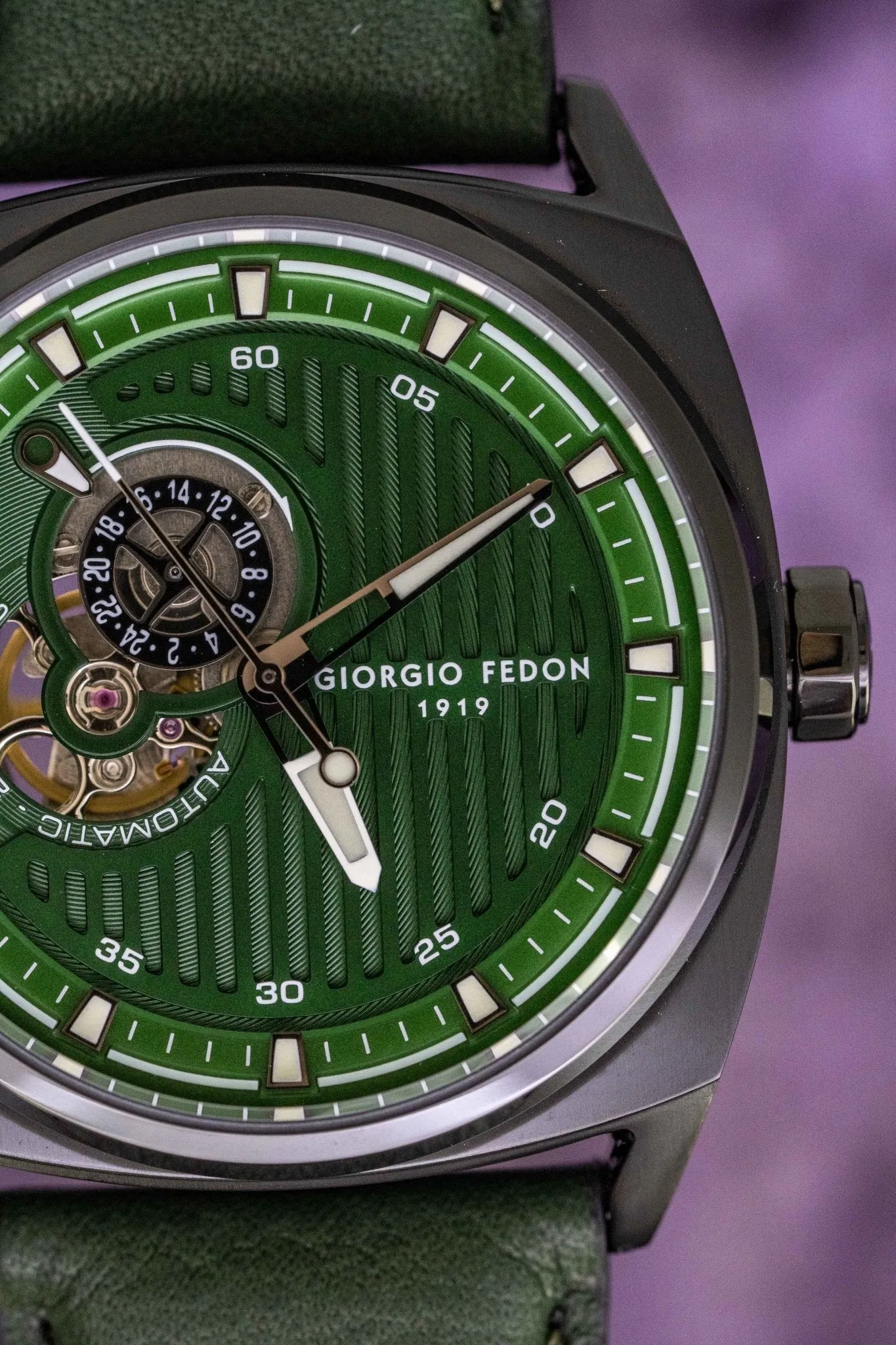 Giorgio Fedon Legend Green Black PVD GFCN004