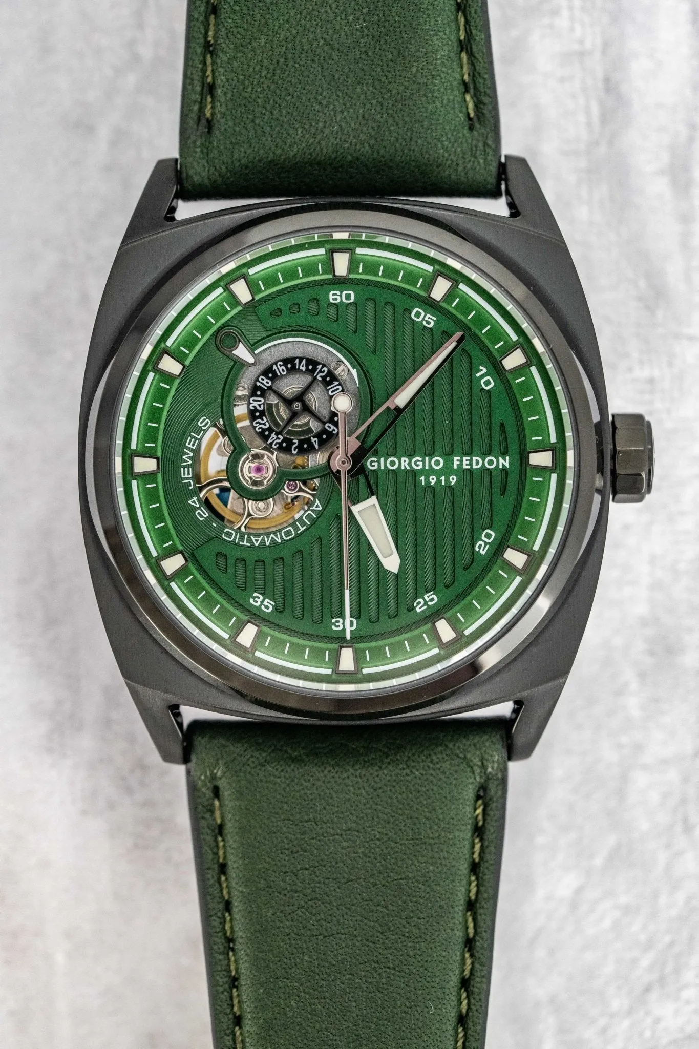 Giorgio Fedon Legend Green Black PVD GFCN004