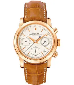 Girard Perragaux Sport Classique 18kt Rose Gold Brown Leather Men's Watch 80210.0.52.8118