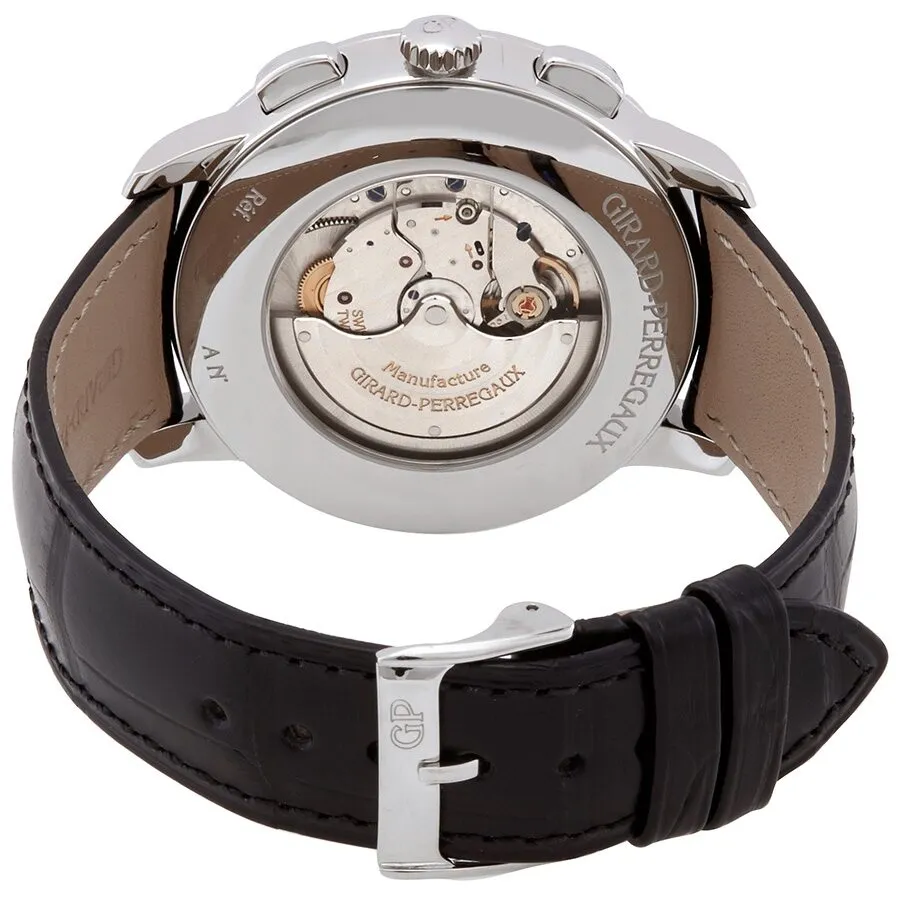 Girard Perregaux 1966 Dual Time Automatic Men's Watch 49544-11-132-BB60