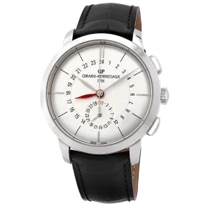 Girard Perregaux 1966 Dual Time Automatic Men's Watch 49544-11-132-BB60
