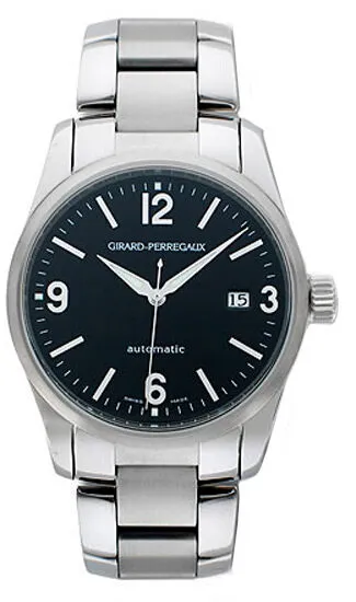 Girard Perregaux Classic Elegance Stainless Steel Men's Watch 49570-1-11-644