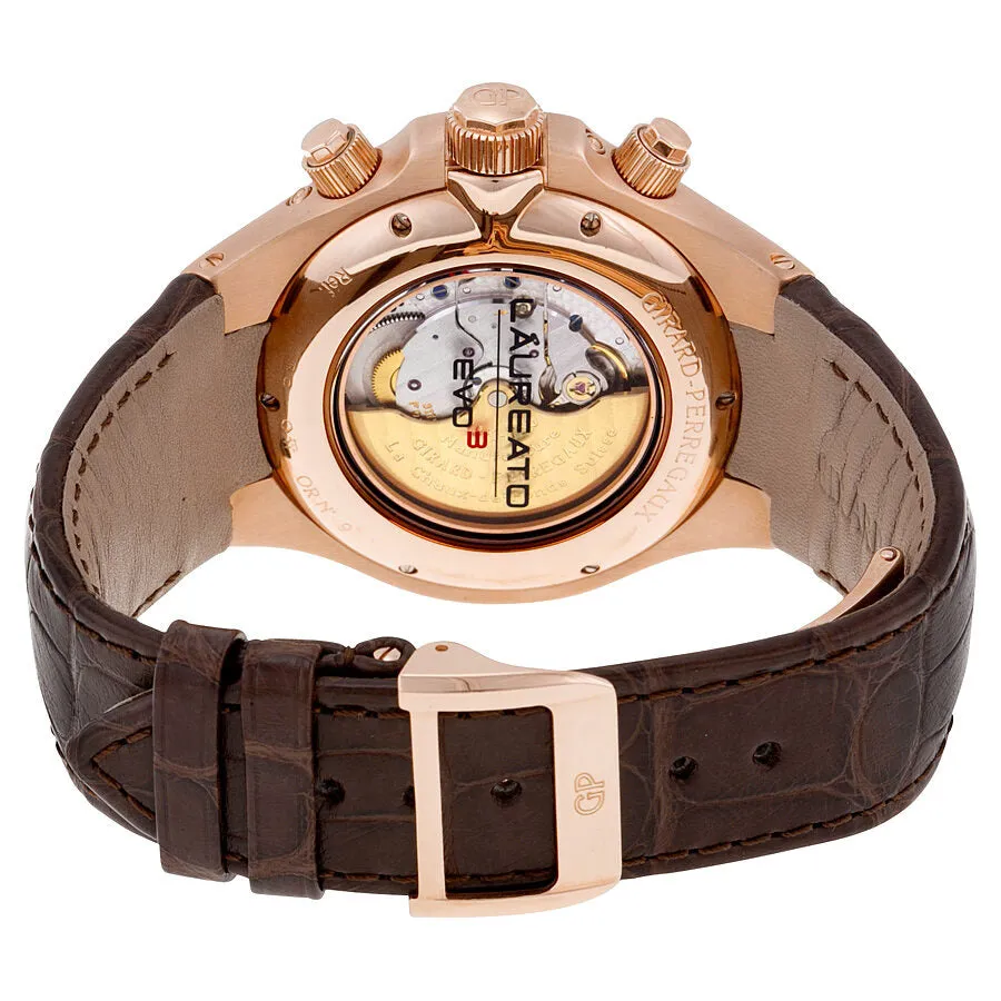 Girard Perregaux Laureato Evo Perpetual Calendar  Automatic Grey Dial 18kt Rose GoldMens Watch 90190-52-231-BBED