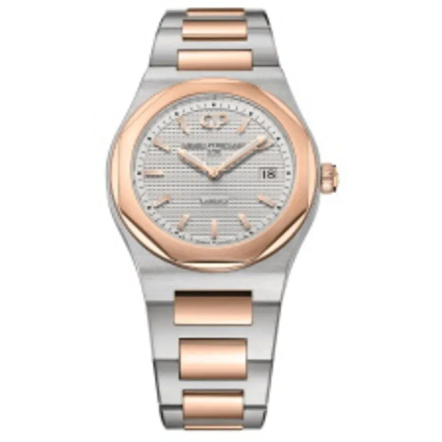 Girard Perregaux Laureato Silver Dial Ladies Watch 80189-56-132-56A
