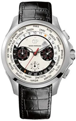 Girard Perregaux Traveller WW.TC Chronograph Automatic Men's Watch 49700-11-131-BB6C
