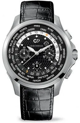 Girard Perregaux Traveller WW.TC Chronograph Automatic Men's Watch 49700-11-631-BB6B
