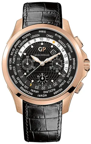 Girard Perregaux Traveller WW.TC Chronograph Automatic Men's Watch 49700-52-632-BB6B