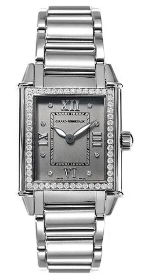Girard Perregaux Vintage 1945 Diamond Stainless Steel Ladies Watch 02574-D1A11-21M