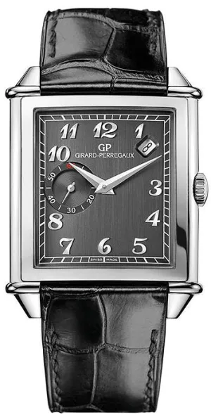 Girard Perregaux Vintage 1945 Grey Dial Automatic Men's Watch 25835-11-221-BA6A