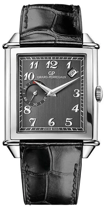 Girard Perregaux Vintage 1945 Grey Dial Automatic Men's Watch 25835-11-221-BA6A