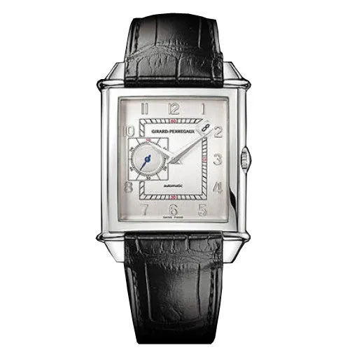 Girard Perregaux Vintage 1945 Silver Dial Automatic Men's Watch 25835-11-111-BA6A