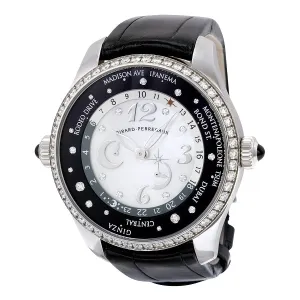 Girard Perregaux WW.TC Automatic Mother of Pearl Dial Diamond Unisex Watch 49860D11A762ACK6A