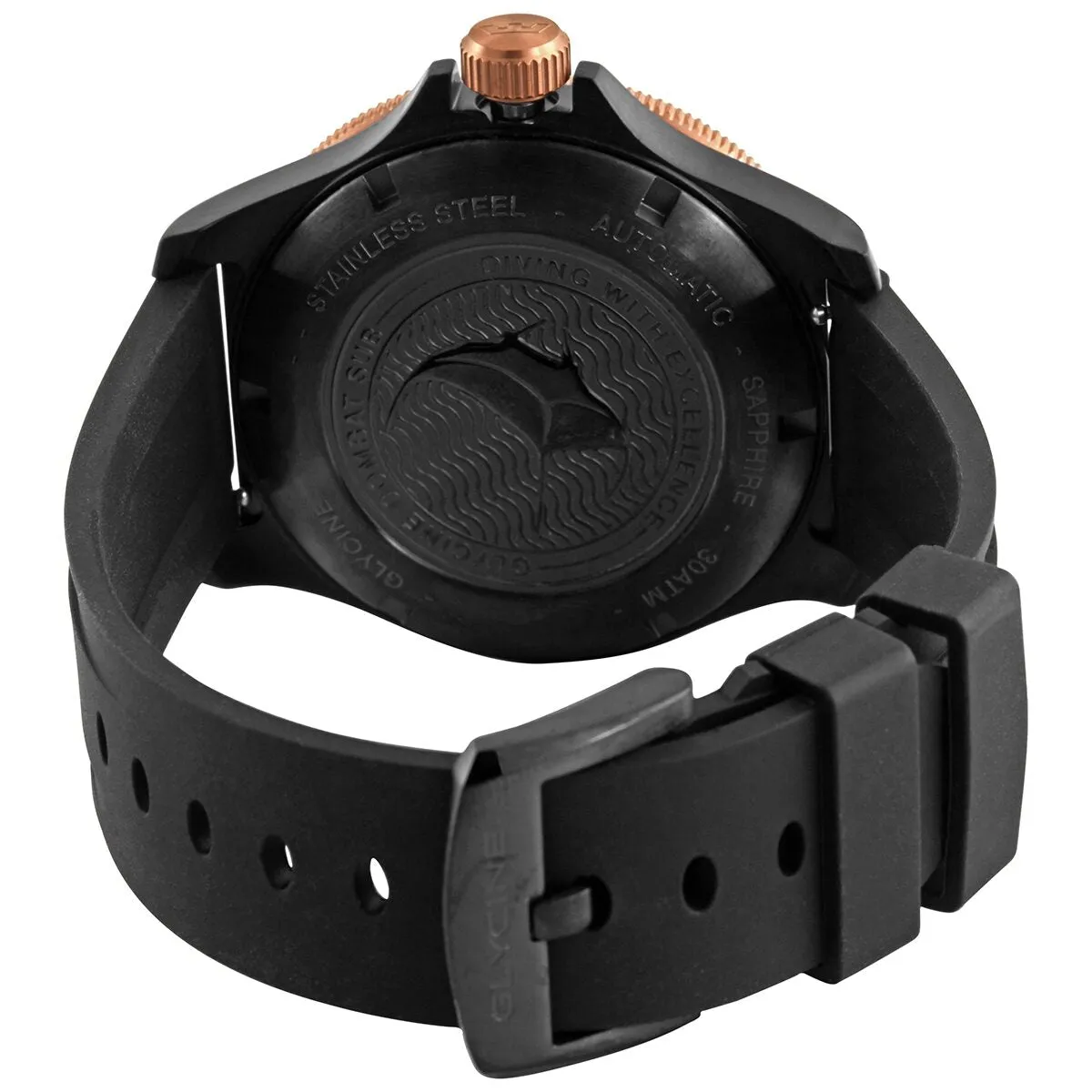 Glycine Combat Sub 46 Automatic Black Dial Men's Watch GL0278