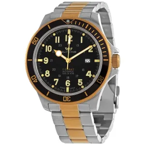 Glycine Combat Sub 46 Automatic Black Dial Men's Watch GL0293