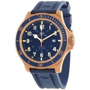 Glycine Combat Sub 46 Automatic Dark Blue Dial Men's Watch GL0282